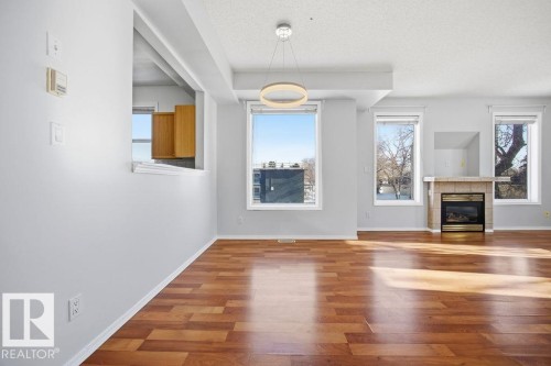 202 8108 109 Street, Edmonton, AB - Indoor With Fireplace