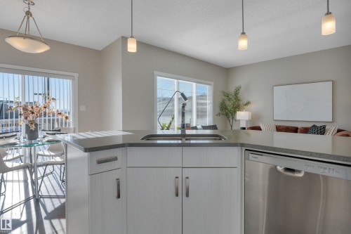 2383 Ware Crescent, Edmonton, AB - Indoor Photo Showing Kitchen With Double Sink