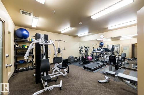 101 260 Sturgeon Road, St. Albert, AB - Indoor Photo Showing Gym Room