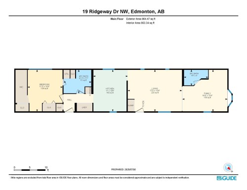 View of floor plan / room layout - 19 Ridgeway Drive Nw, Edmonton, AB - Other