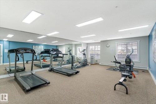 101 2098 Blackmud Creek Drive, Edmonton, AB - Indoor Photo Showing Gym Room