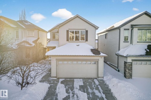 View of front of property with a garage - 1734 63A Street, Edmonton, AB - Outdoor