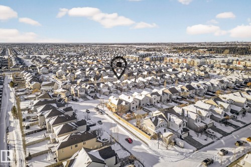 Aerial view of residential area - 1734 63A Street, Edmonton, AB - Outdoor With View