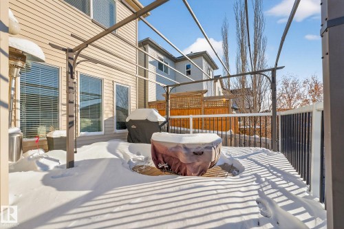 View of patio with a grill and a deck - 1734 63A Street, Edmonton, AB - Outdoor With Deck Patio Veranda With Exterior