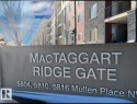 Community / neighborhood sign with a balcony - 104 5804 Place Nw, Edmonton, AB  - Outdoor 
