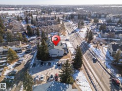 View of snowy aerial view - 