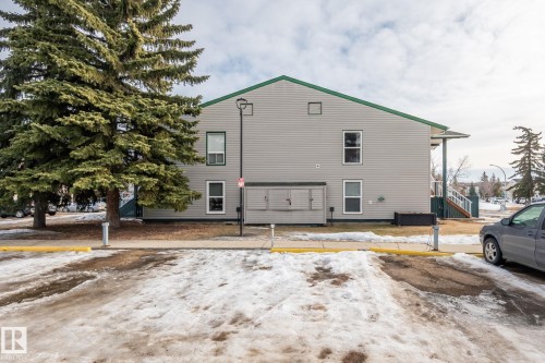 View of home's exterior featuring uncovered parking - 1925 Saddleback Road, Edmonton, AB - Outdoor