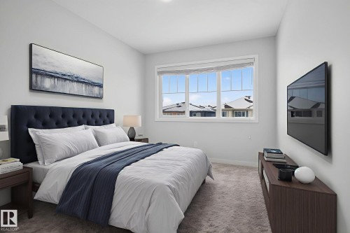 9125 Pear Drive, Edmonton, AB - Indoor Photo Showing Bedroom