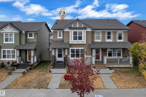 2004 32 Street, Edmonton, AB - Outdoor With Deck Patio Veranda With Facade