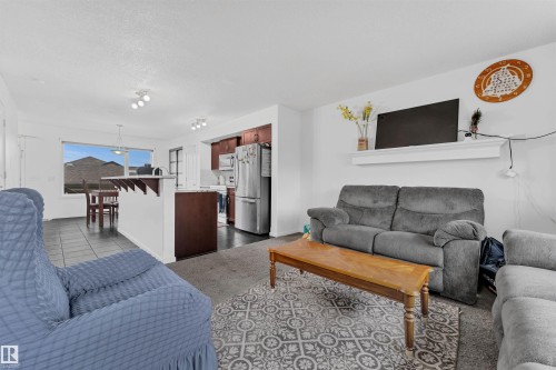 2004 32 Street, Edmonton, AB - Indoor Photo Showing Living Room