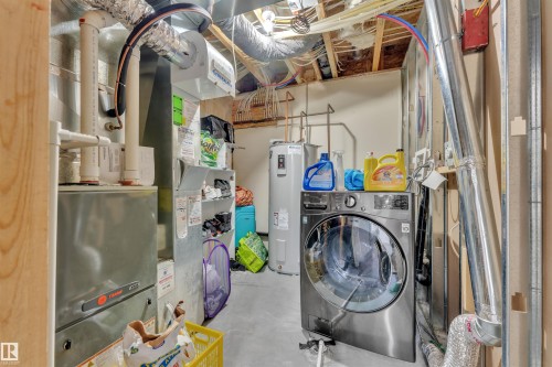 2004 32 Street, Edmonton, AB - Indoor Photo Showing Laundry Room