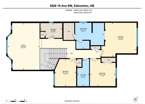 View of room layout - 5628 19 Avenue, Edmonton, AB 