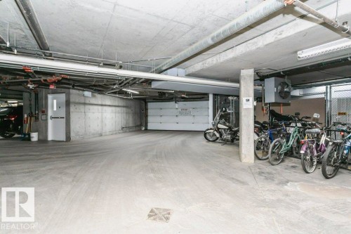 325 7801 Golf Course Road, Stony Plain, AB - Indoor Photo Showing Garage