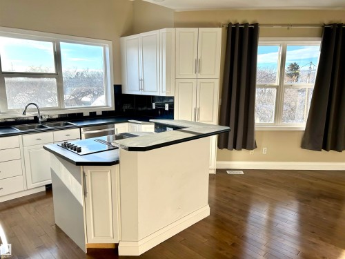 213 10939 82 Avenue, Edmonton, AB - Indoor Photo Showing Kitchen With Double Sink