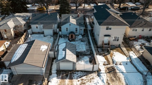 Aerial perspective of suburban area - 11240 84 Street, Edmonton, AB - Outdoor