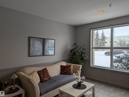 208 10421 42 Avenue, Edmonton, AB - Indoor Photo Showing Living Room