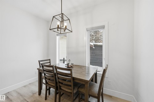 10909 151 Street, Edmonton, AB - Indoor Photo Showing Dining Room