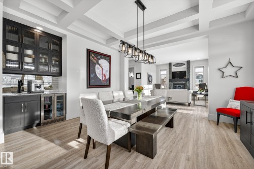 4001 Triomphe Boulevard, Beaumont, AB - Indoor Photo Showing Dining Room