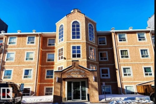 106 9010 106 Avenue, Edmonton, AB - Outdoor With Facade