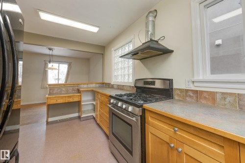 10907 67 Avenue, Edmonton, AB - Indoor Photo Showing Kitchen