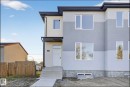 View of front of home featuring stucco siding and entry steps - 10506 162 Street, Edmonton, AB  - Outdoor 