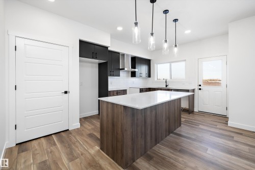 19304 29 Avenue, Edmonton, AB - Indoor Photo Showing Kitchen With Upgraded Kitchen