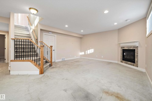 7 17603 99 Street, Edmonton, AB - Indoor With Fireplace