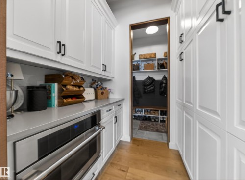 View of storage area - 5507 Chegwin Point(E), Edmonton, AB - Indoor Photo Showing Kitchen