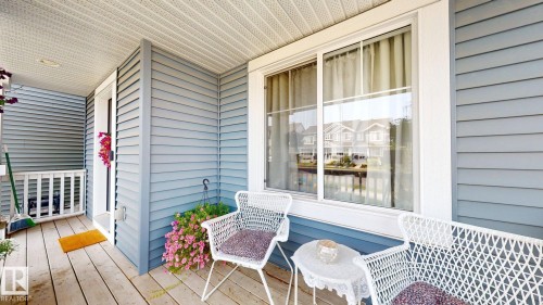 View of porch - 1275 Chappelle Boulevard Sw, Edmonton, AB - Outdoor With Deck Patio Veranda With Exterior