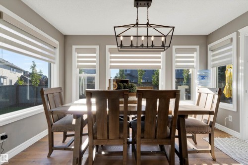 17437 5A Avenue, Edmonton, AB - Indoor Photo Showing Dining Room