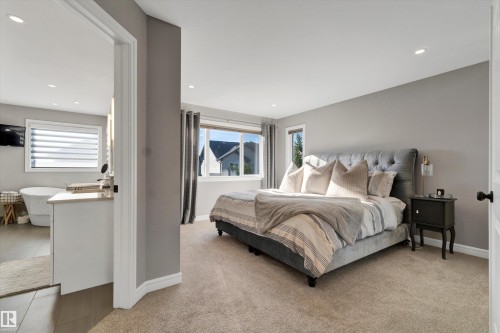 17437 5A Avenue, Edmonton, AB - Indoor Photo Showing Bedroom