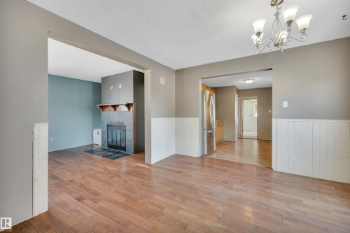 4712 49 Street, Calmar, AB - Indoor With Fireplace