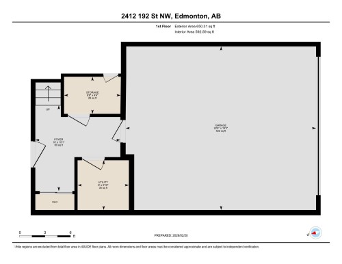 View of room layout - 2412 192 Street, Edmonton, AB - Other