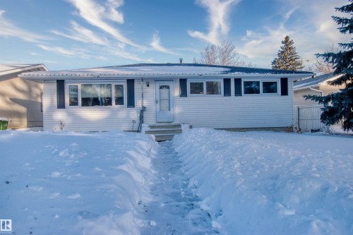View of single story home - 9907 165 Street, Edmonton, AB - Outdoor