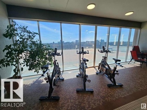 906 11307 99 Avenue, Edmonton, AB - Indoor Photo Showing Gym Room