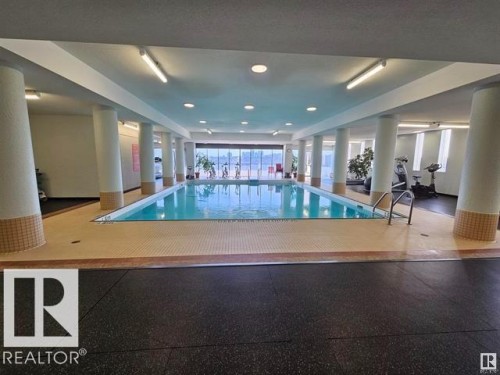 906 11307 99 Avenue, Edmonton, AB - Indoor Photo Showing Other Room With In Ground Pool