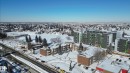 View of snowy aerial view - 109 7220 144 Avenue, Edmonton, AB  - Outdoor With View 