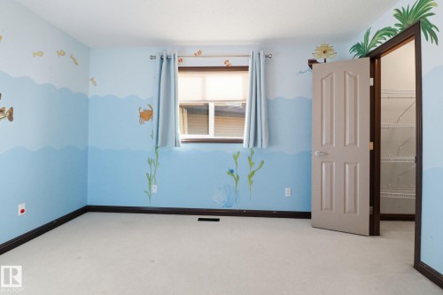 Spare room with carpet flooring and baseboards - 12634 16A Avenue, Edmonton, AB - Indoor Photo Showing Other Room