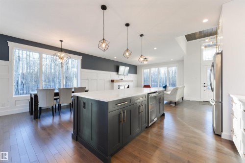 14 2406 Twp Road 540, Rural Lac Ste. Anne County, AB - Indoor Photo Showing Kitchen With Upgraded Kitchen