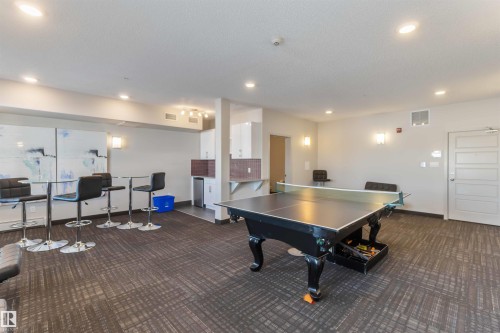Rec room featuring recessed lighting - 103 320 Ambleside Link Link Sw, Edmonton, AB - Indoor Photo Showing Other Room