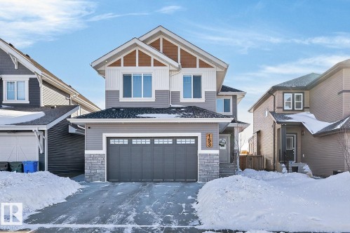 153 Henderson Link, Spruce Grove, AB - Outdoor With Facade