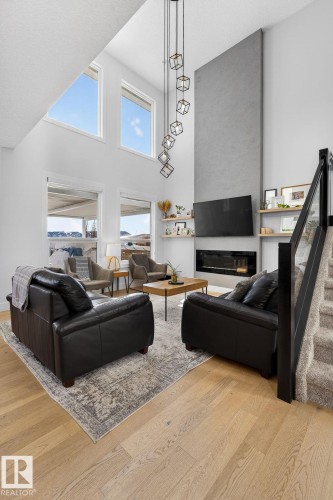 153 Henderson Link, Spruce Grove, AB - Indoor With Fireplace