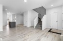 Entrance foyer featuring recessed lighting and light wood-type flooring - 320 Munn Way, Leduc, AB  - Indoor 
