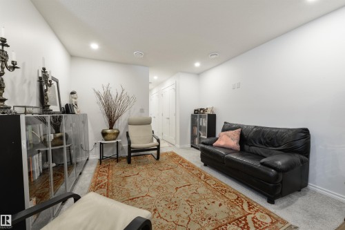 legal suite-living room - 7707 79 Avenue, Edmonton, AB - Indoor