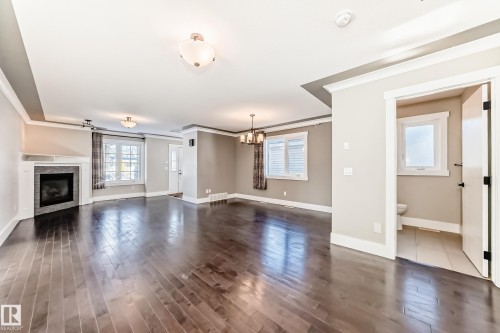 10711 70 Avenue, Edmonton, AB - Indoor With Fireplace
