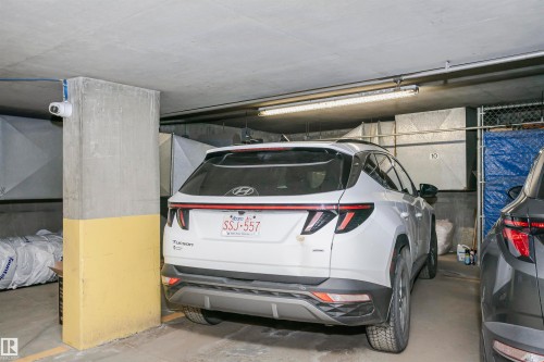 View of parking deck - 408 10935 21 Avenue, Edmonton, AB - Indoor Photo Showing Garage