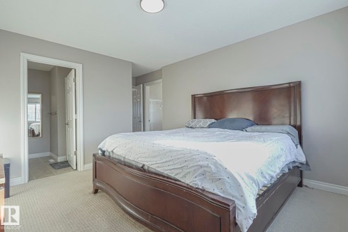 47 Hartwick Crest, Spruce Grove, AB - Indoor Photo Showing Bedroom