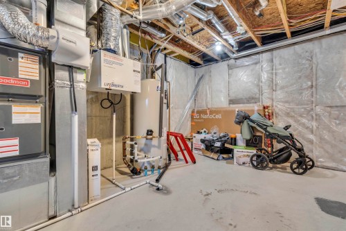 Unit 9 1910 Collip View Sw Sw, Edmonton, AB - Indoor Photo Showing Basement