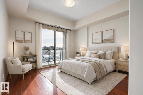 1004 10303 111 Street, Edmonton, AB - Indoor Photo Showing Bedroom