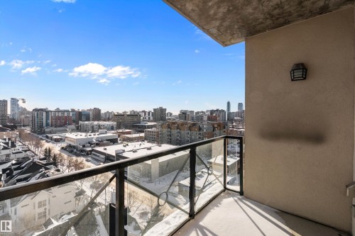 1004 10303 111 Street, Edmonton, AB - Outdoor With Balcony With View